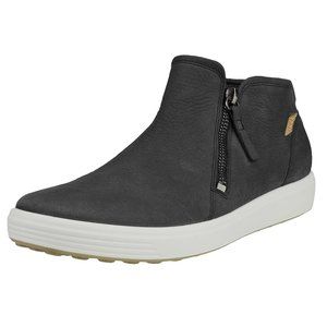 ECCO Women's Soft 7 Side Zip Bootie Sneaker Size 9